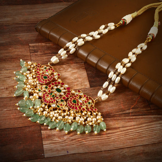 NK-125 - Myra Jadau Kundan Set