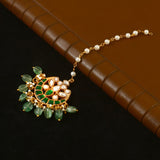 MT-101 - Jadau Kundan Mangtika with Emerald MT-101 - Jadau Kundan Mangtika with Emerald