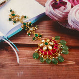 MT-102 - Jadau Kundan Mangtika with Emerald MT-102 - Jadau Kundan Mangtika with Emerald