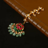 MT-104 - Jadau Kundan Mangtika with Emerald MT-104 - Jadau Kundan Mangtika with Emerald