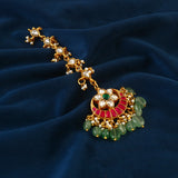 MT-105 - Jadau Kundan Mangtika with Emerald MT-105 - Jadau Kundan Mangtika with Emerald