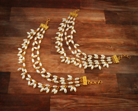MA-104 - Jadau Kundan Maatal with Emerald