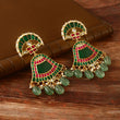ER-123 - Jadau Kundan Earring with Emerald