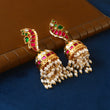 ER-127 - Jadau Kundan Earring with Emerald