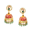 ER-139 - Jadau Kundan Earring with Emerald