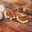 ER-141 - Jadau Kundan Earring with Emerald