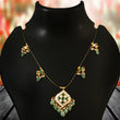 NK-104 - Chokar Jadau Kundan Necklace with Emerald