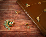 NK-109 - Charu Jadau Kundan Necklace with Emerald