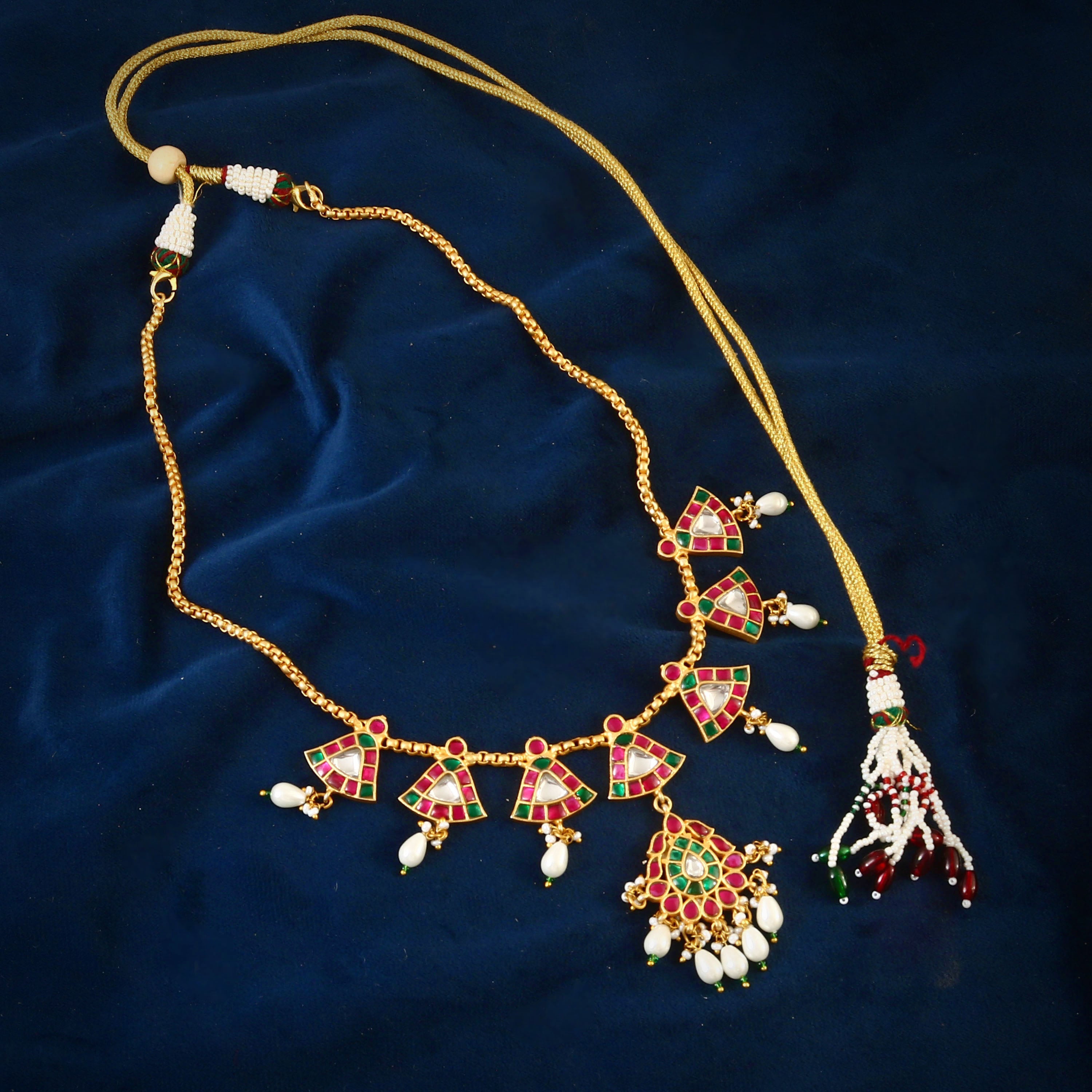 NK-119 - Vaanya Jadau Set