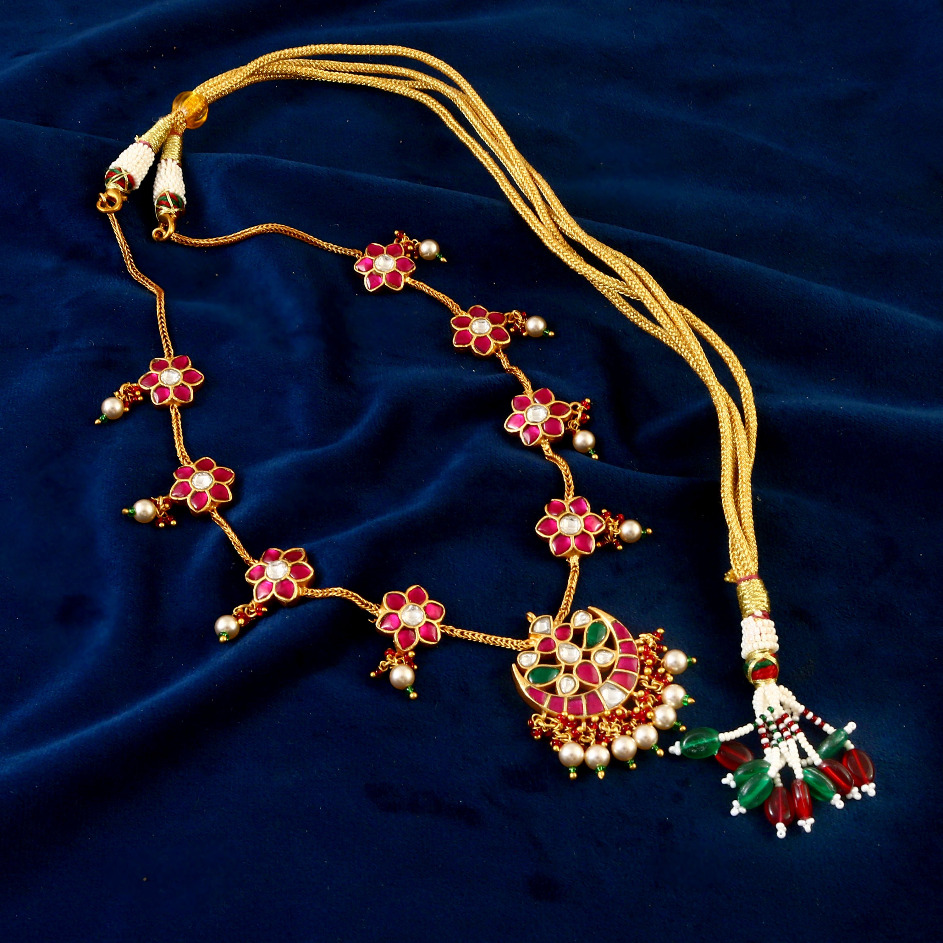 NK-120 - Godavari Jadau Kundan Set