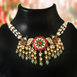 NK-124 - Lavanya Jadau Kundan Set with Emeral