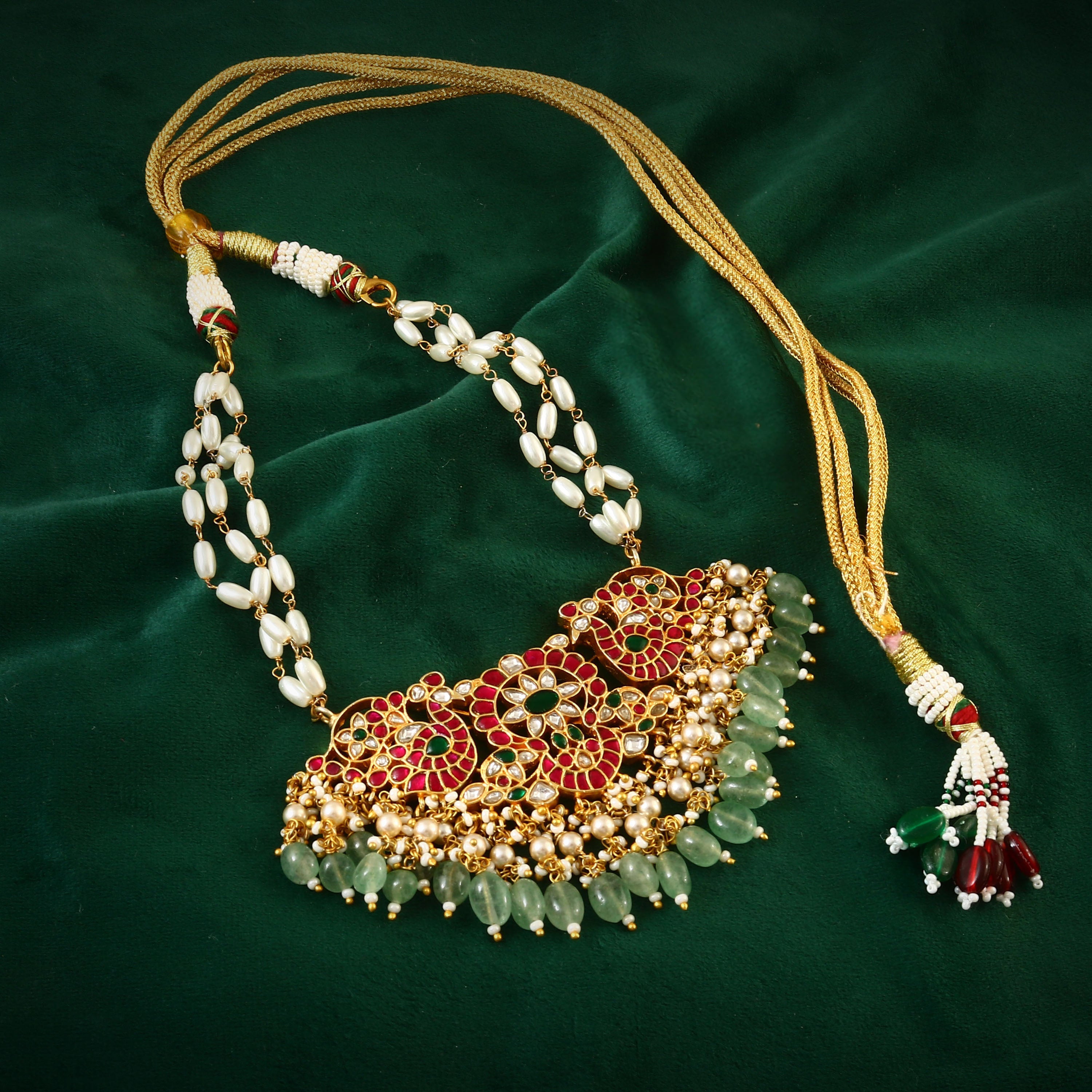 NK-125 - Myra Jadau Kundan Set