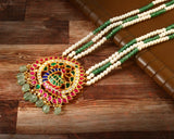 NK-129 - Mayur Jadau Kundan Necklace
