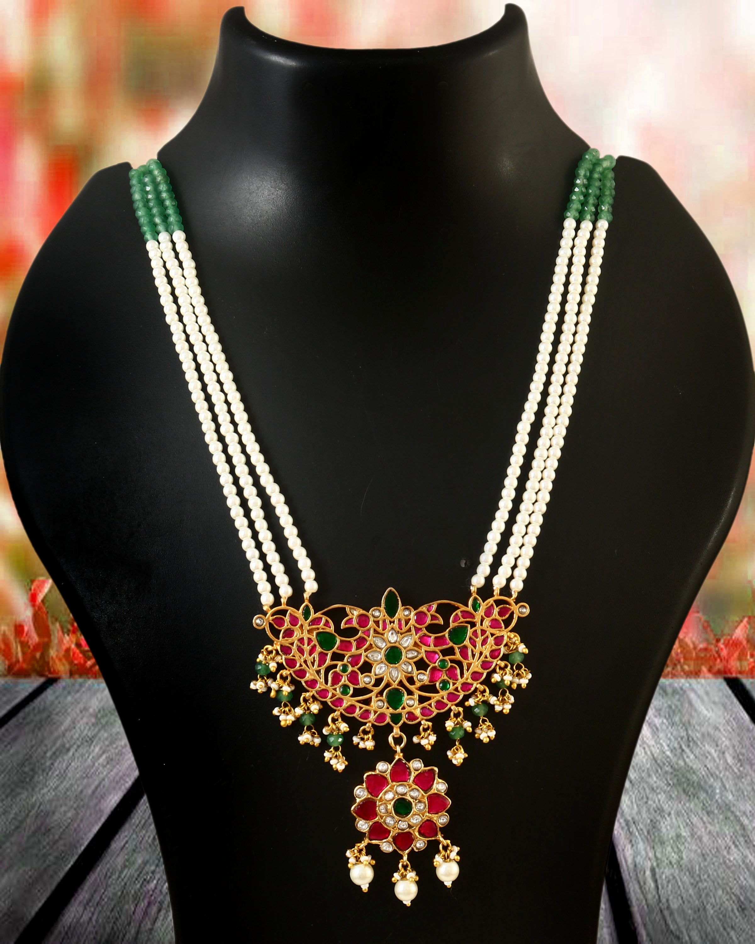 NK-130 - Myra Jadau Kundan Set