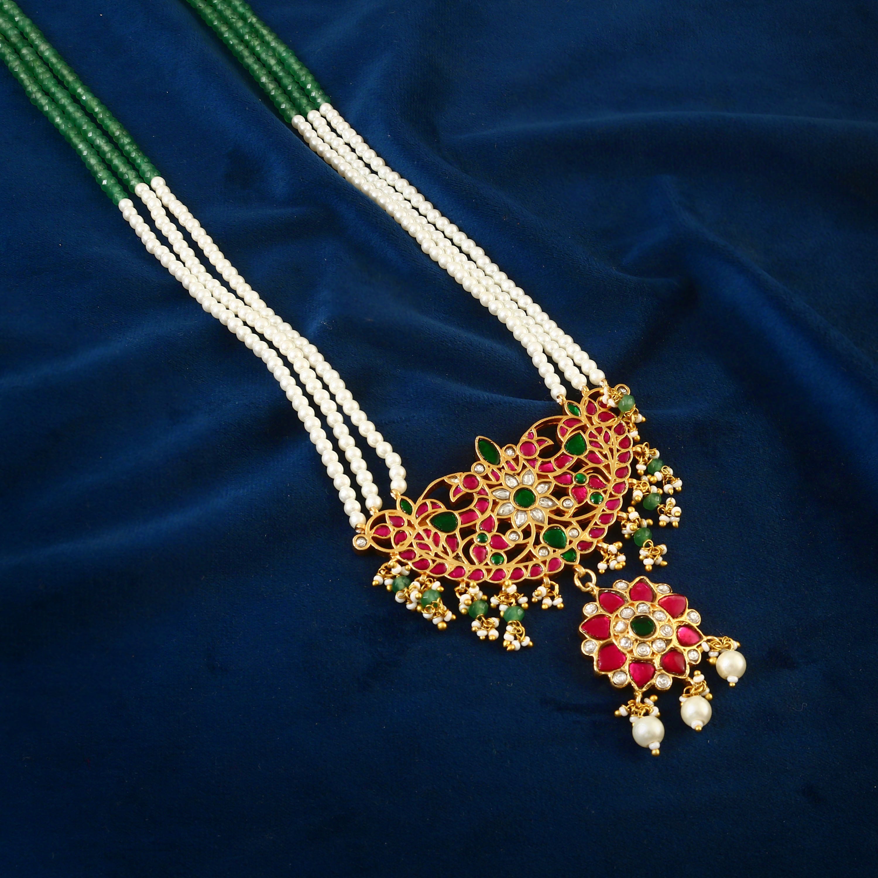 NK-130 - Myra Jadau Kundan Set