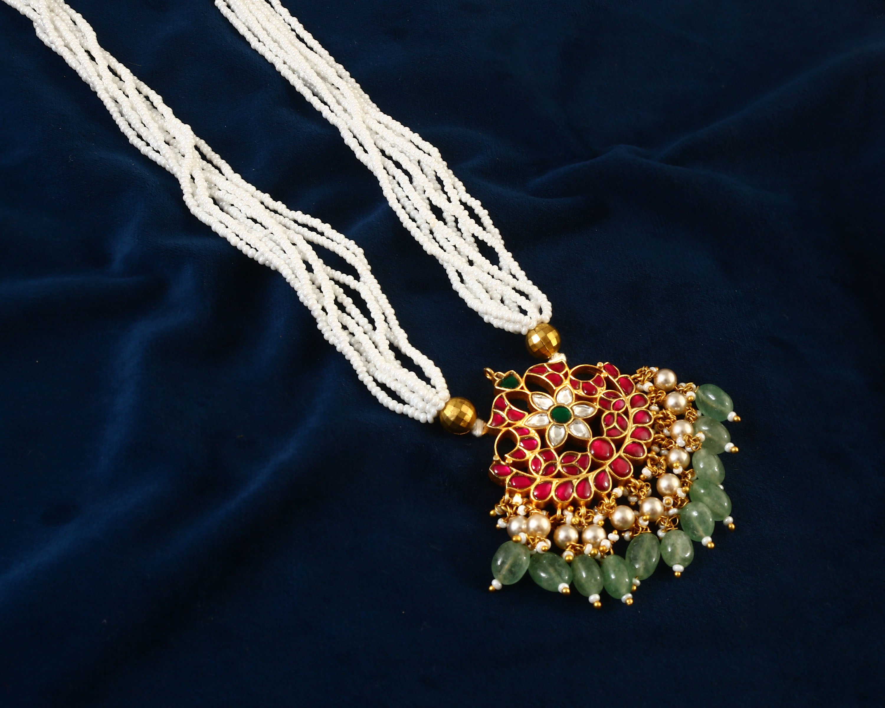 NK-132 - Zara Jadau Kundan Raani Haar