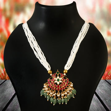 NK-132 - Zara Jadau Kundan Raani Haar