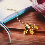 MT-103 - Jadau Kundan Mangtika with Emerald