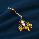 MT-103 - Jadau Kundan Mangtika with Emerald