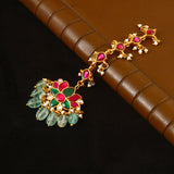 MT-113 - Jadau Kundan Mangtika with Emerald