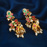 ER-113 - Jadau Kundan Earring with Emerald