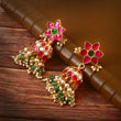 ER-117 - Jadau Kundan Earring with Emerald
