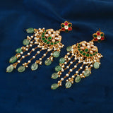 ER-118 - Jadau Kundan Earring with Emerald