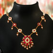 NK-146 - Jadau Kundan Necklace with Emerald