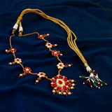 NK-146 - Jadau Kundan Necklace with Emerald