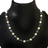 BM-104 - Jadau Kundan  Beads Necklace with Emerald