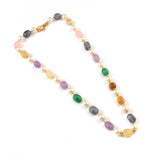 BM-106 - Jadau Kundan  Beads Necklace with Emerald