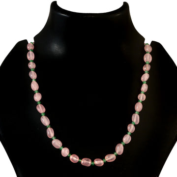 BM-108 - Jadau Kundan Beads Necklace with Emerald