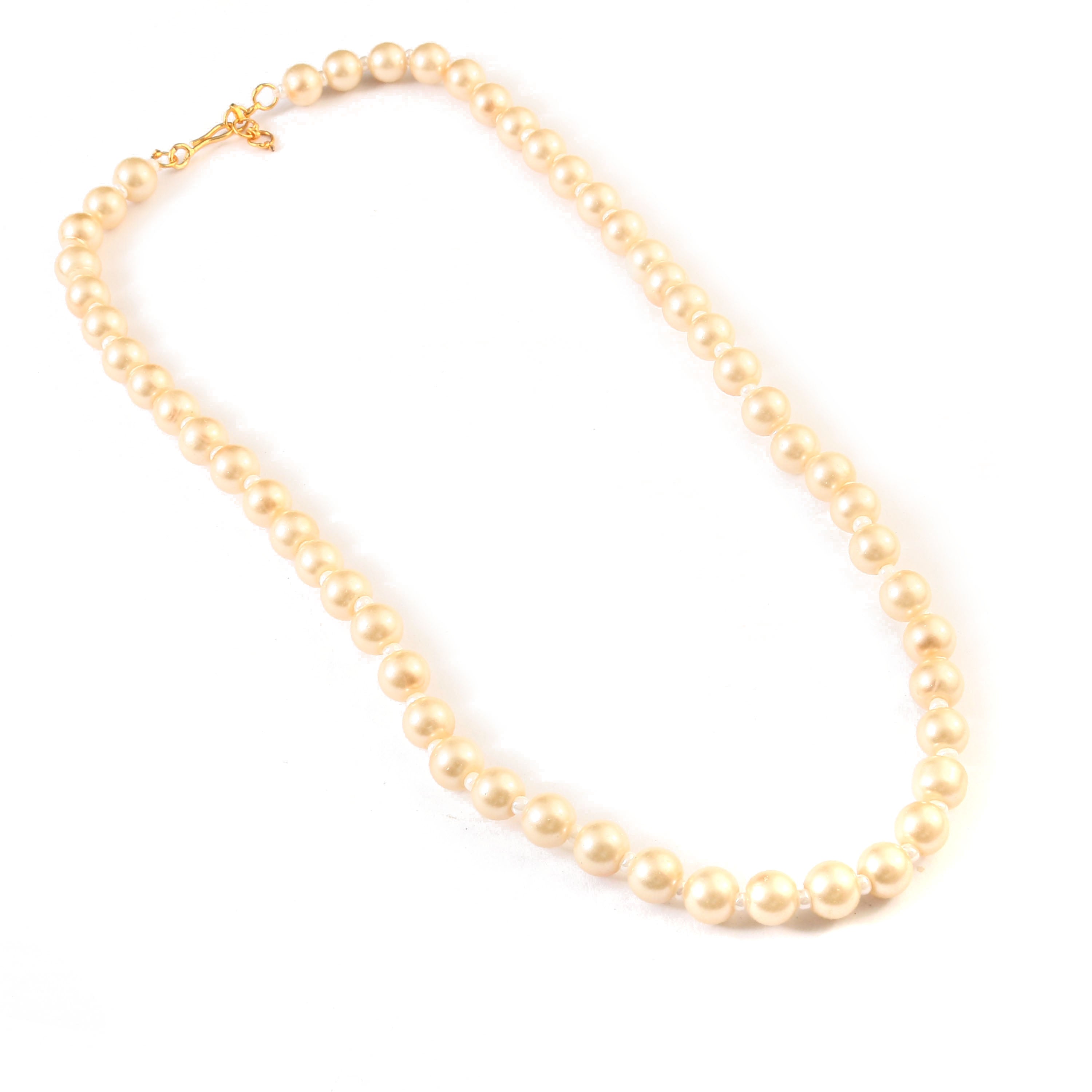 BM-109 - Jadau Kundan Beads Necklace with Emerald