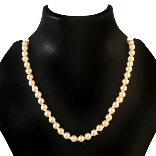 BM-109 - Jadau Kundan Beads Necklace with Emerald