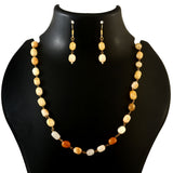 BM-120 - Jadau Kundan Beads Necklace with Emerald