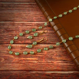 BM-121 - Jadau Kundan Beads Necklace with Emerald