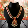 NK-166 - Jadau Kundan Necklace with Emerald