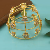 JD-104 - Jadau Kundan Jadebille with Emerald