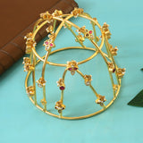 JD-105 - Jadau Kundan Jadebille with Emerald