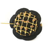 JD-106 - Jadau Kundan Jadebille with Emerald