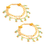 MA-101 - Jadau Kundan Maatal with Emerald