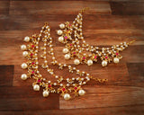 MA-103 - Jadau Kundan Maatal with Emerald