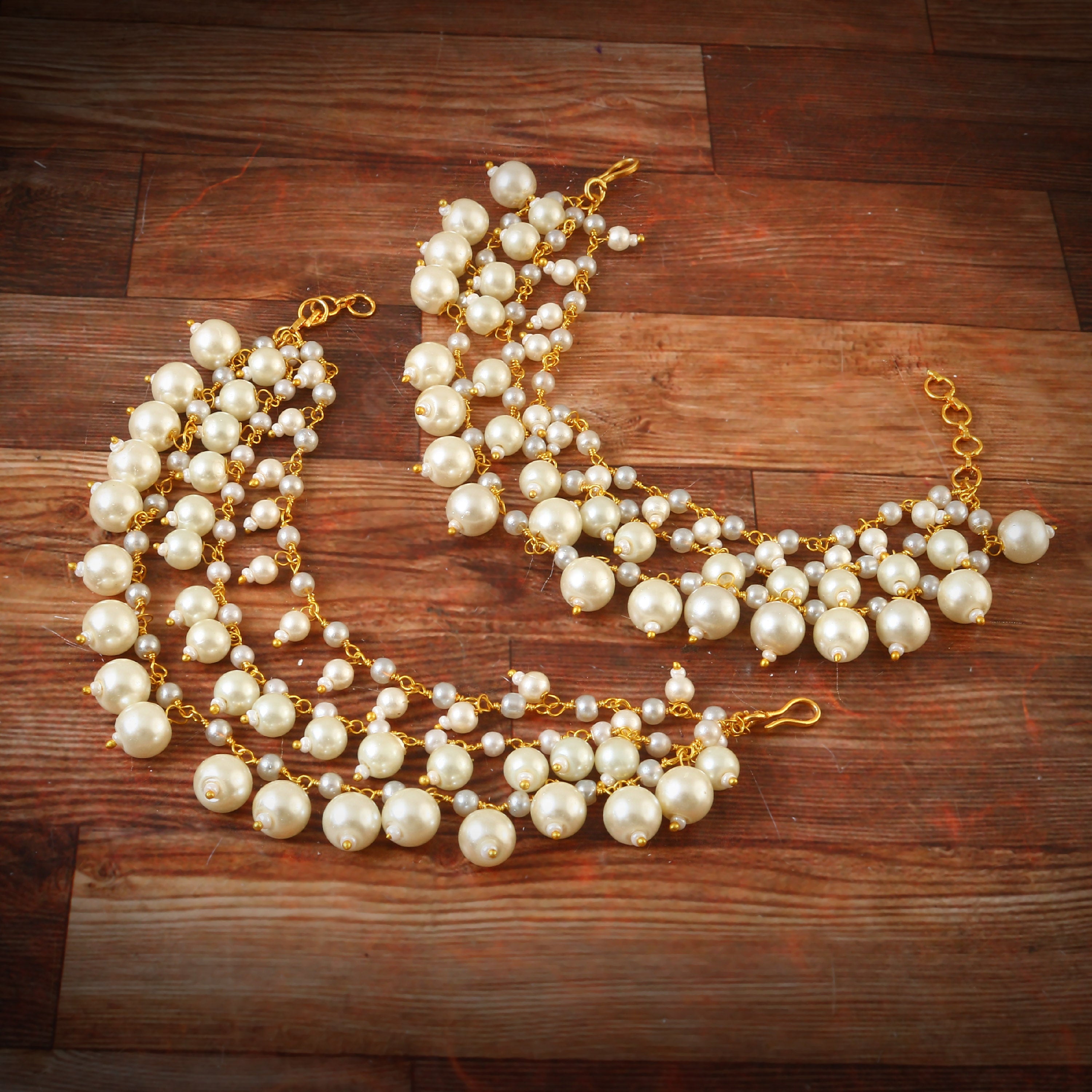 MA-109 - Jadau Kundan Maatal with Emerald