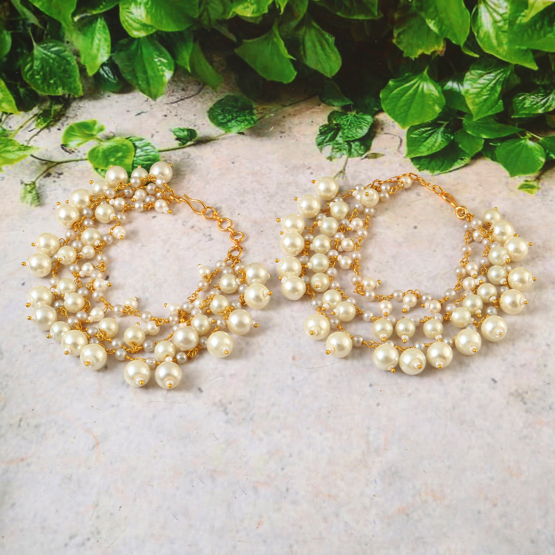 MA-109 - Jadau Kundan Maatal with Emerald