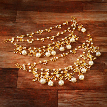 MA-112 - Jadau Kundan Maatal with Emerald