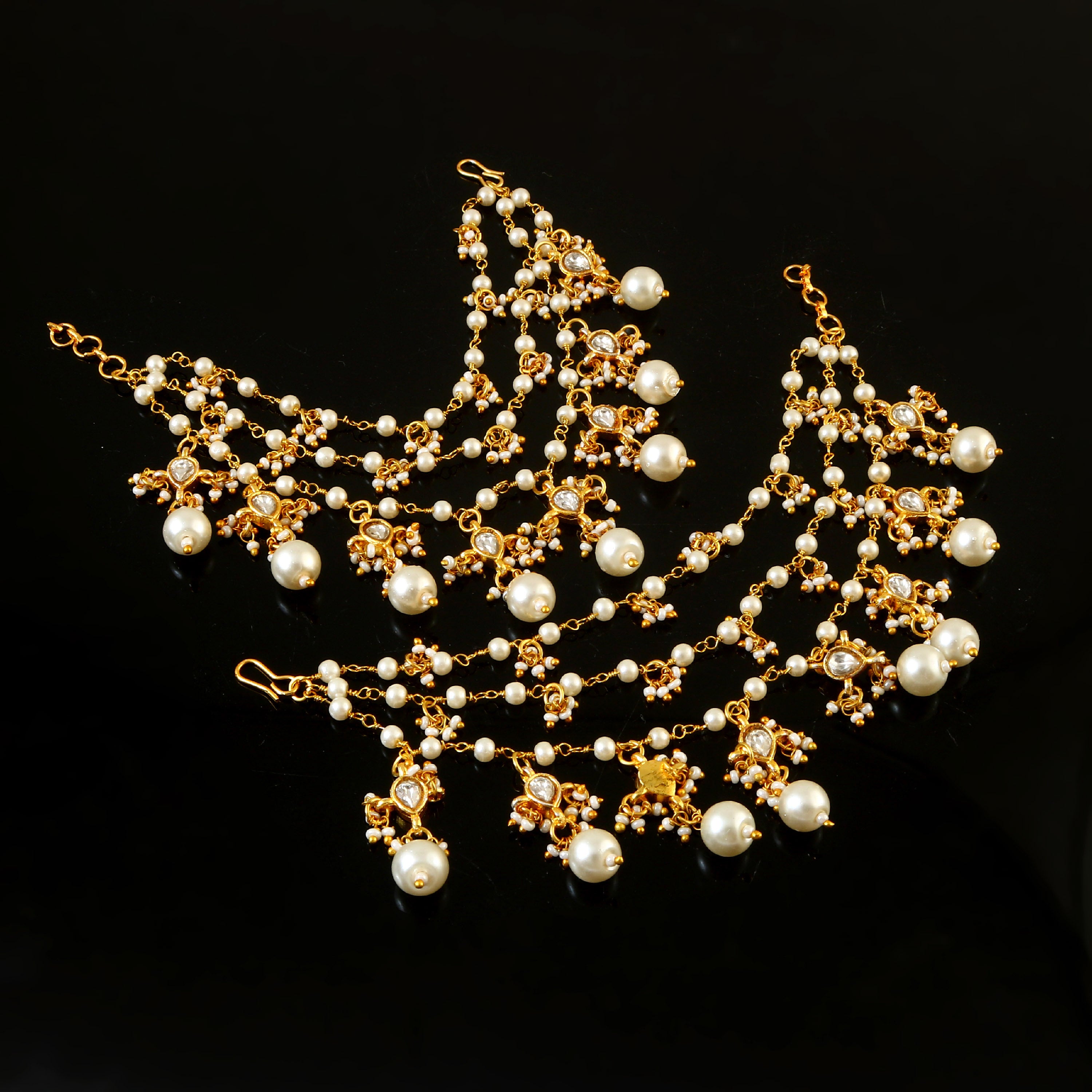 MA-112 - Jadau Kundan Maatal with Emerald