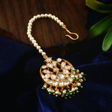 MT-115 - Jadau Kundan Mangtika with Emerald