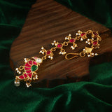 MT-116 - Jadau Kundan Mangtika with Emerald