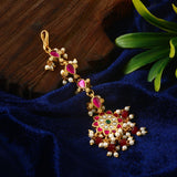 MT-117 - Jadau Kundan Mangtika with Emerald