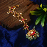 MT-118 - Jadau Kundan Mangtika with Emerald